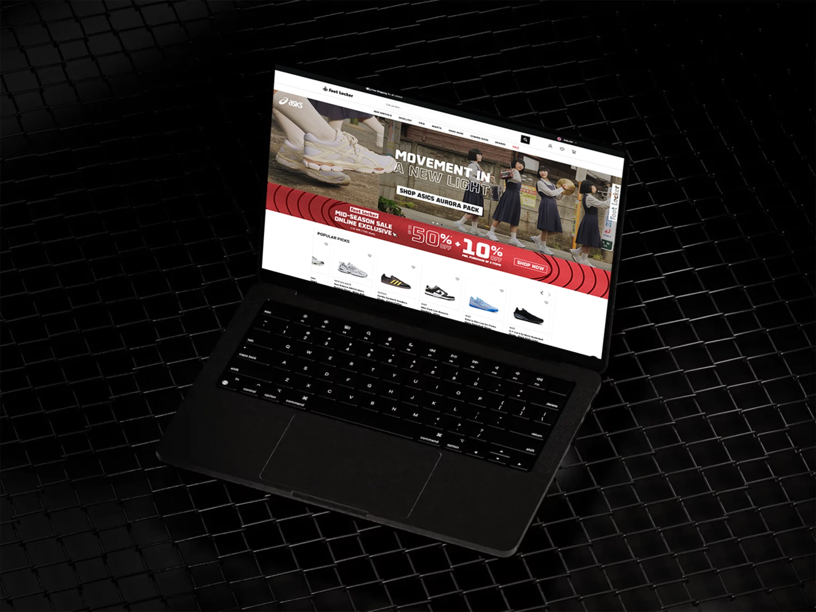 Footer Mockup