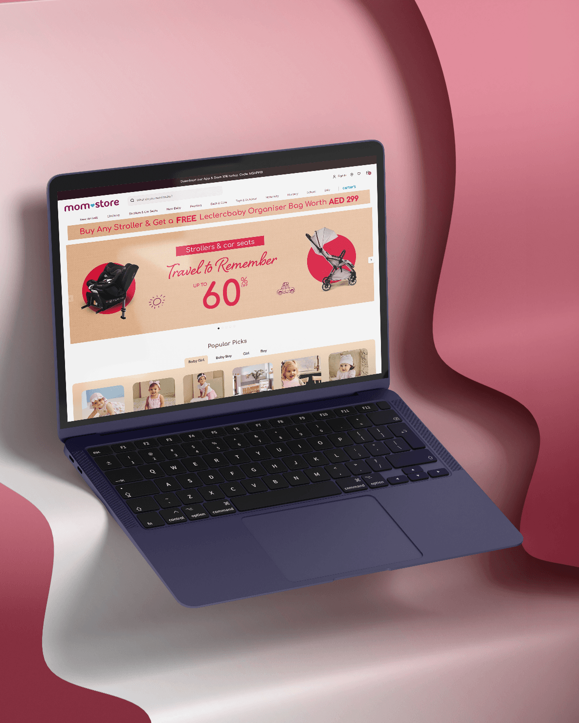 Mom Store Mockup