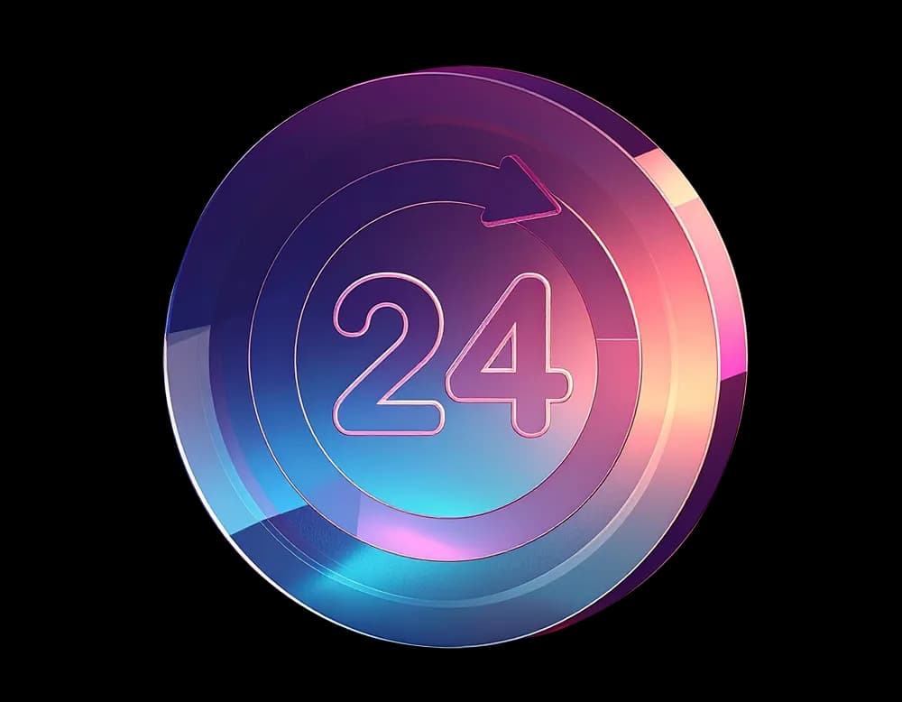 24/7 support icon