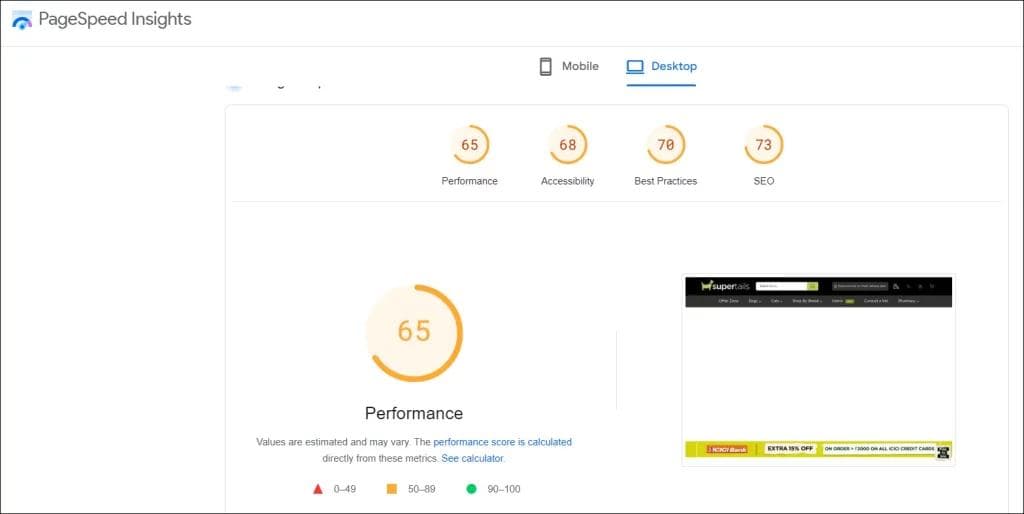 Mobile Speed