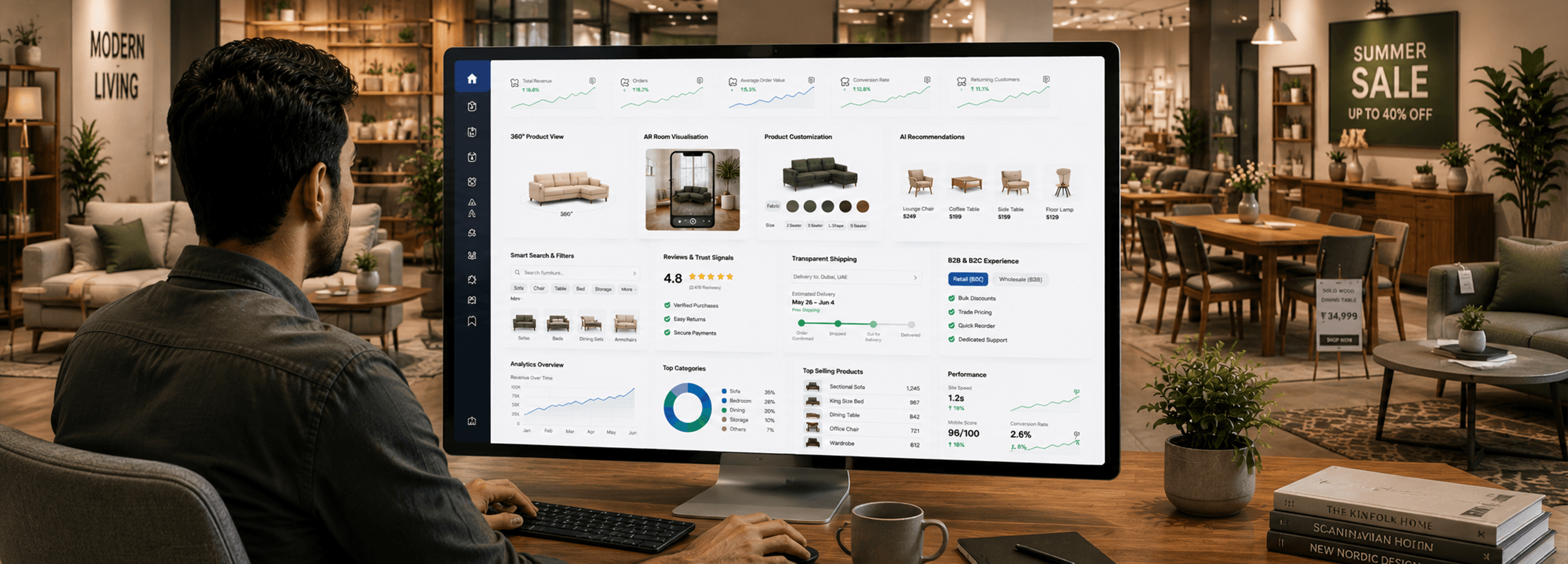 How to Build a Furniture Ecommerce Website That Converts